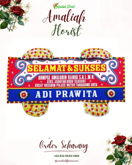 Papan Bunga Ucapan Selamat Bunihayu